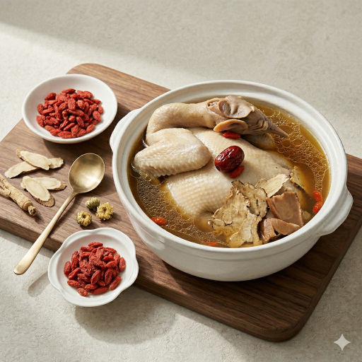 四物土雞湯